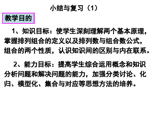 高二数学排列与组合复习(201911新)