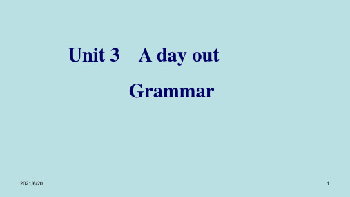 牛津译林版8A Unit3 Grammar课件(共42张PPT)