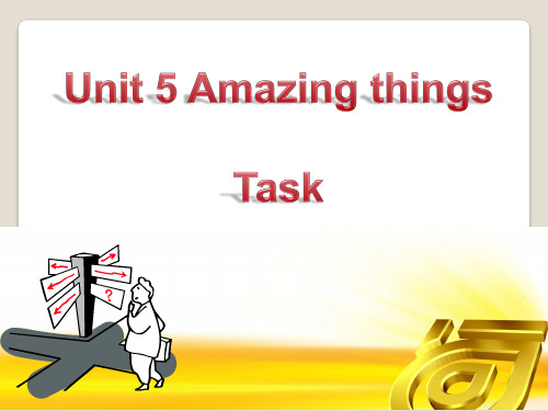牛津英语 7B Unit5 Task课件p