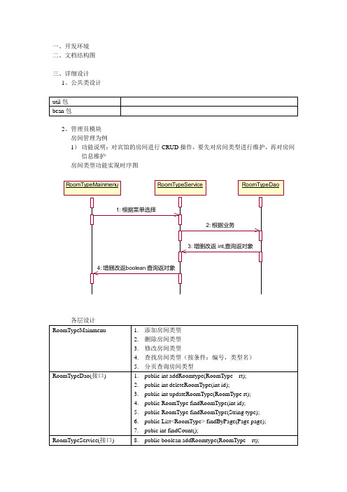 宾馆客房管理系统设计