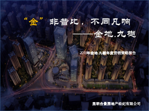 2018年金地.九樾年度营销策略报告
