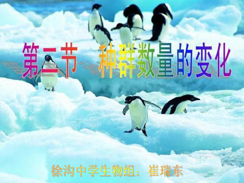 种群密度的调查方法1逐个计数法适用于分布范围个体