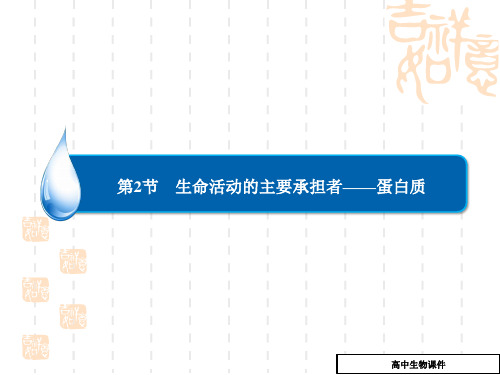 蛋白质课件(高二生物)