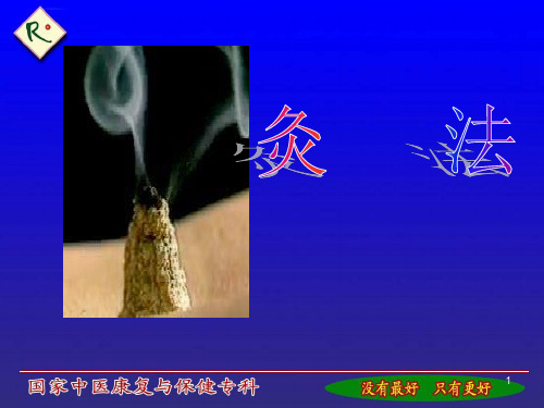 灸法讲稿ppt课件