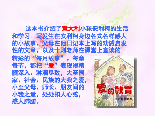 意大利的爱国少年PPT课件