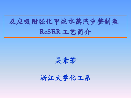 甲烷reser制氢工艺简介