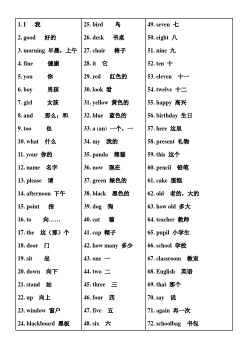 单词大比拼