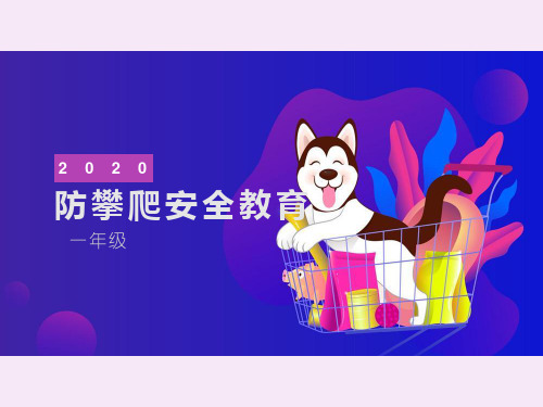 防攀爬安全教育