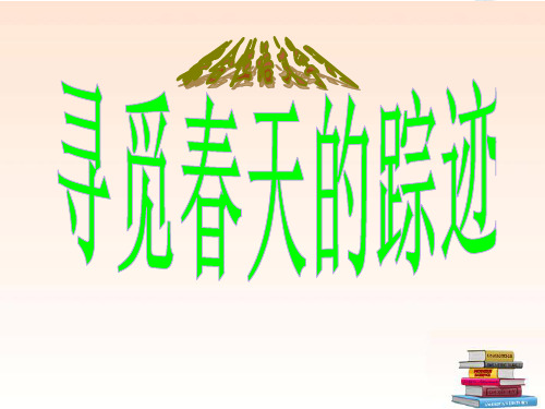 八年级语文下册 《综合性学习——寻觅春天的踪迹》课件 人教新课标版17页PPT