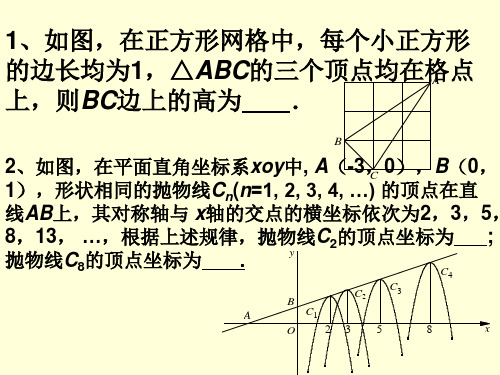代数几何综合题解读