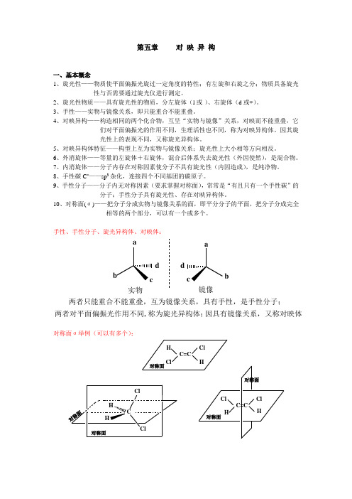 对映异构基本概念