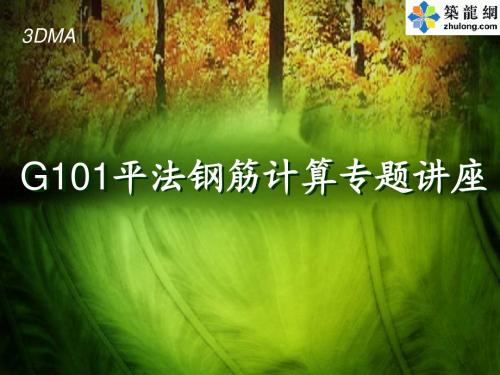 G101平法钢筋讲座