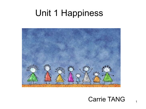 Unit 1 Happiness