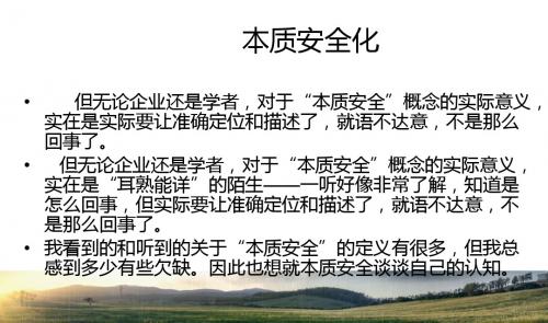 (本质安全) 3