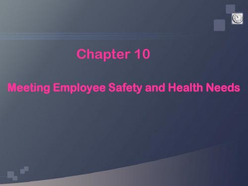 机工社 人力资源管理 英文版教材chapter 10