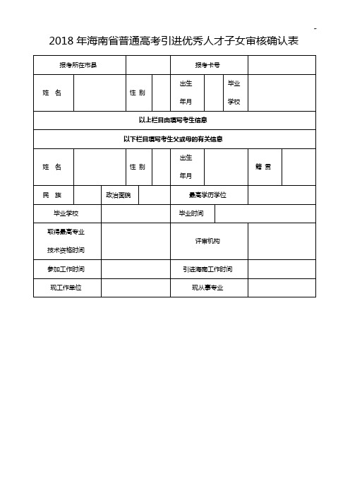 2008年海南地区普通高校招生