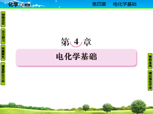 人教版化学选修4第四章第一节课件