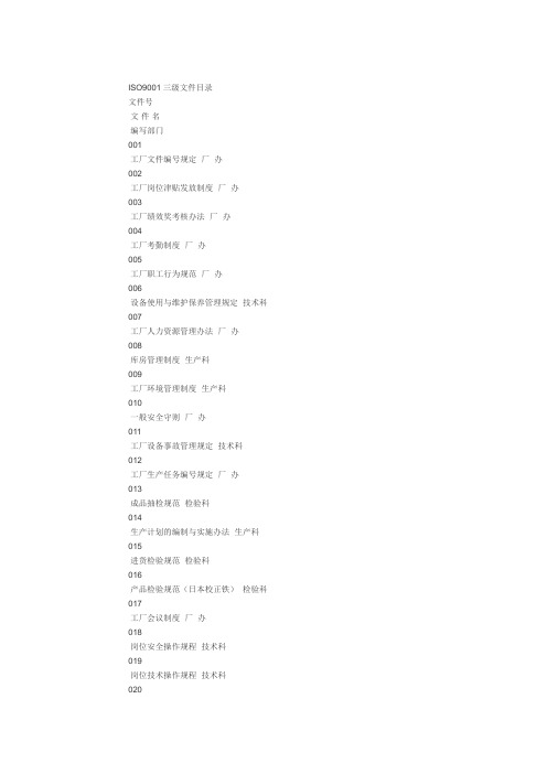 三级文件目录