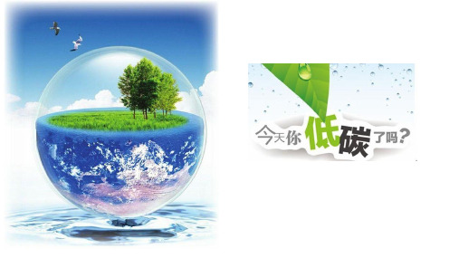 八年级语文部编版(下)第二单元综合性学习《倡导低碳生活》PPT名师课件