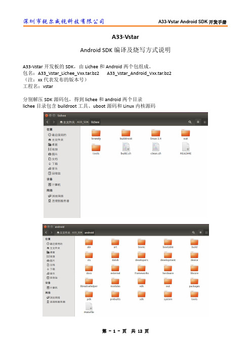 A33_Vstar_Android_SDK开发手册