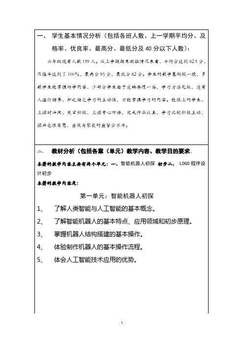 小学六年级下册教学工作计划(2012-2013学年度)
