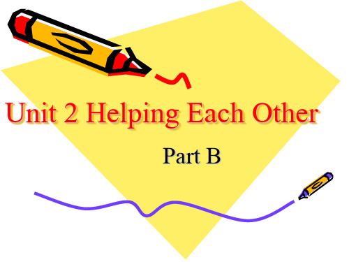 新闽教版六年级下册英语Unit-2-Helping-Each-Other-Part-B.pptx