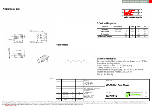744710215;中文规格书,Datasheet资料