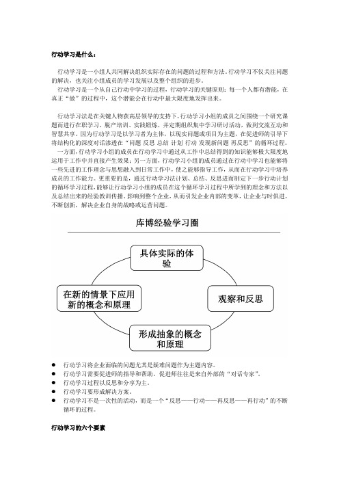 行动学习