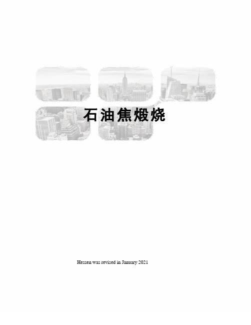 石油焦煅烧