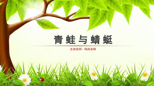 北师大版二年级下册《青蛙与蜻蜓》
