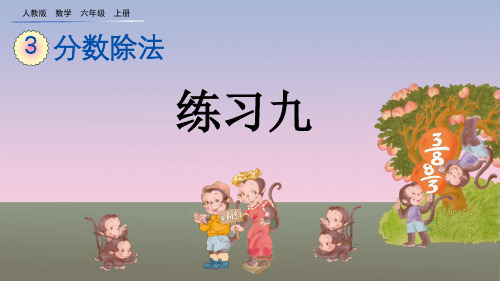 人教版六年级数学上册《练习九》PPT课件