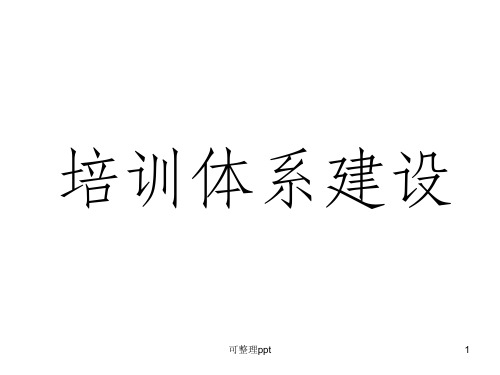 《中小型企业培训体》PPT课件