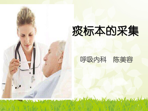 痰标本的采集PPT优秀课件