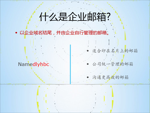 腾讯企业邮箱使用培训29页PPT文档