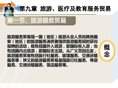 国际服务贸易 第九章 旅游、医疗及教育服务