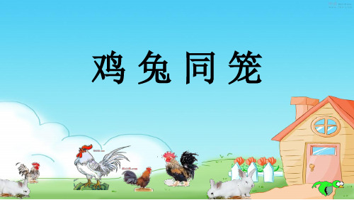 新冀教版五年级数学上册《 探索乐园  “鸡兔同笼”问题》示范课件_5