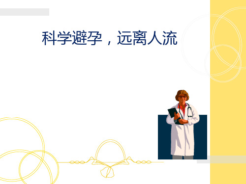 科学避孕远离人流ppt课件