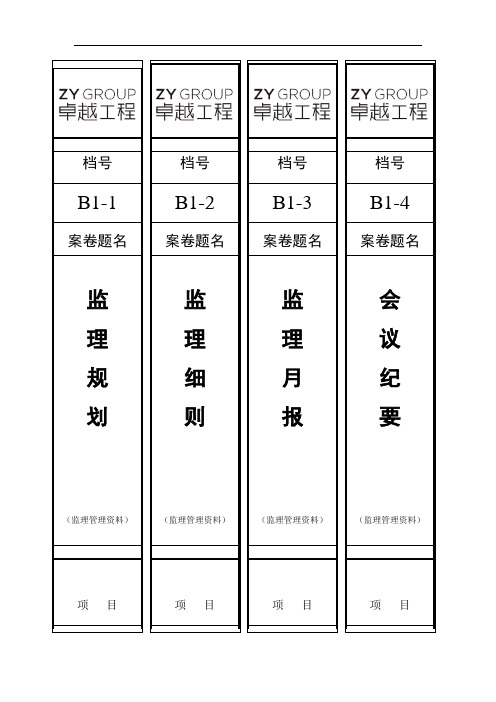 04-卓越档案盒脊背实用模板(3.31)