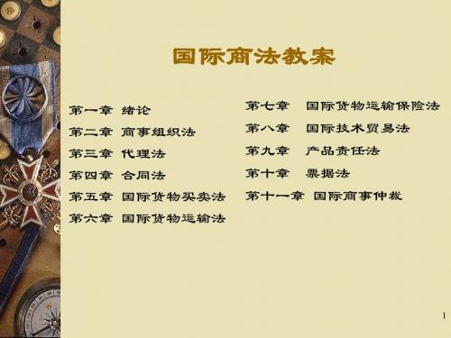 国际商法教案ppt(第一讲 绪论 )