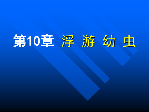 第10章-浮游幼体(2h)