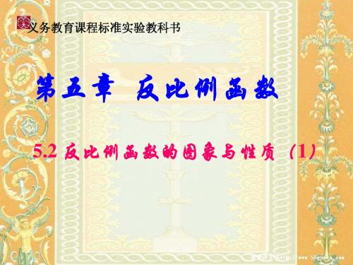 5、2反比例函数的图象与性质