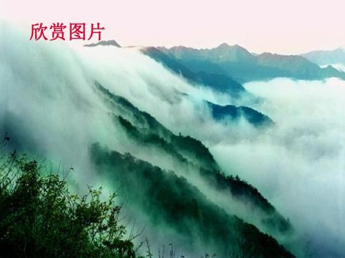 八年级语文上册 第六单元 27《答谢中书书》课件 新人教版1