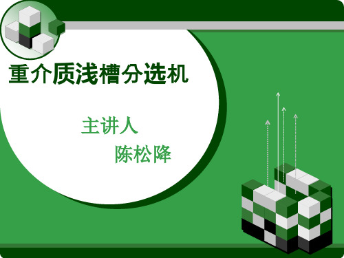 重介质浅槽分选机