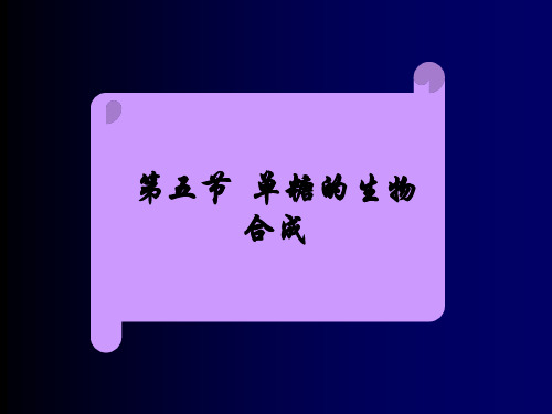 糖异生