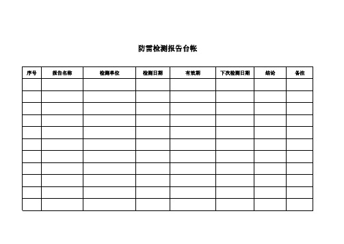 最全LNG场站安全管理台账记录汇总