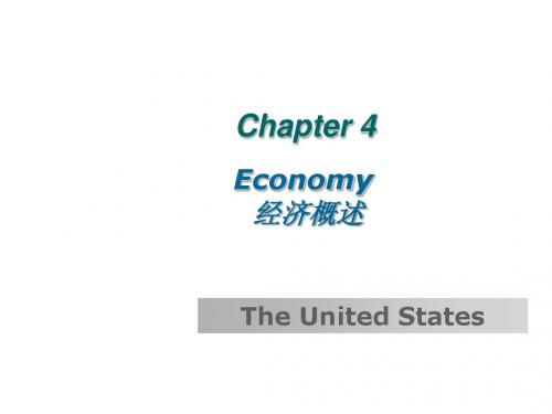 美国概况 chapter 4