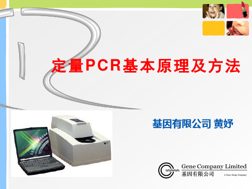 定量PCR基本原理及方法