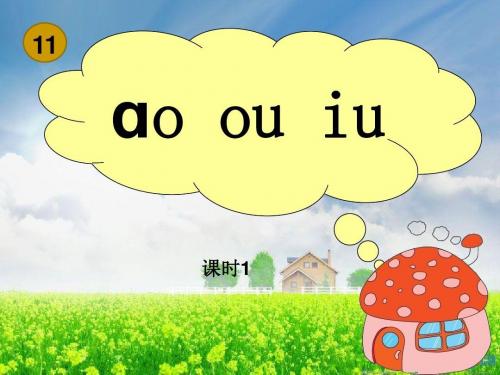 一年级语文上册《ao-ou-iu》教学课件