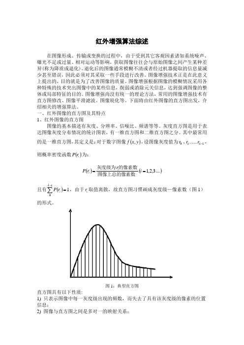 红外增强算法综述