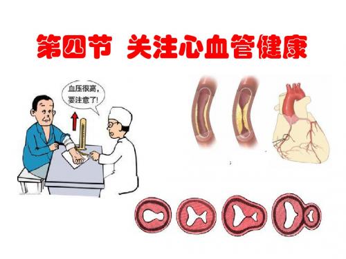 济南版第四节关注心血管健康a